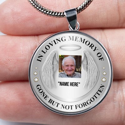Collar conmemorativo personalizado Te llevaré conmigo