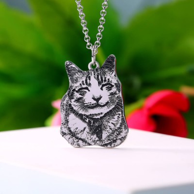 Collar personalizado con foto de mascota grabada